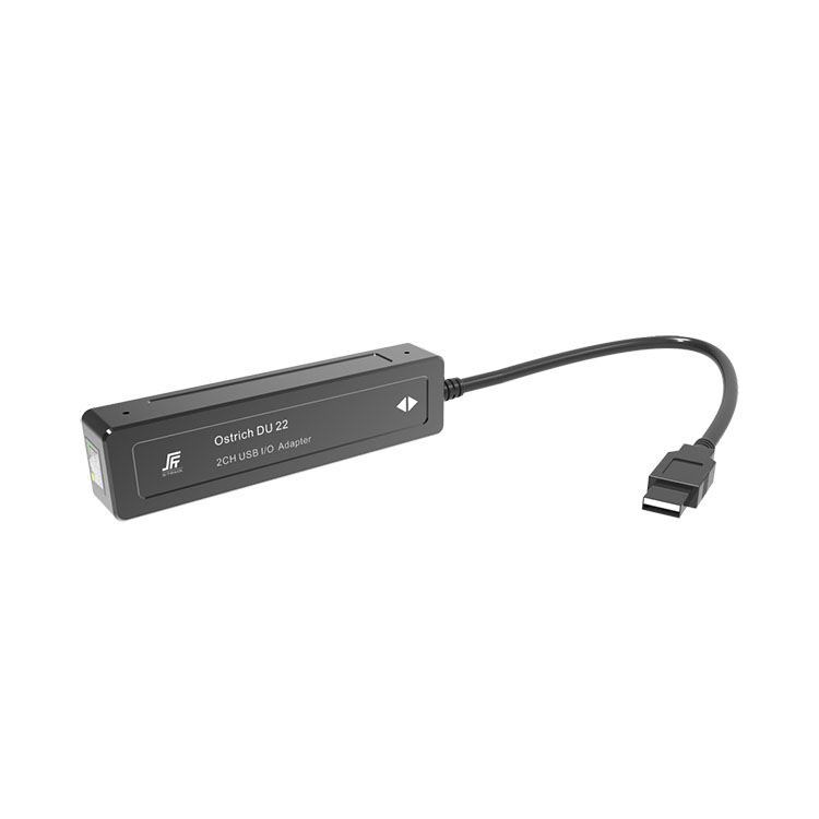 Dante 2-kanałowy adapter wejścia/wyjścia USB